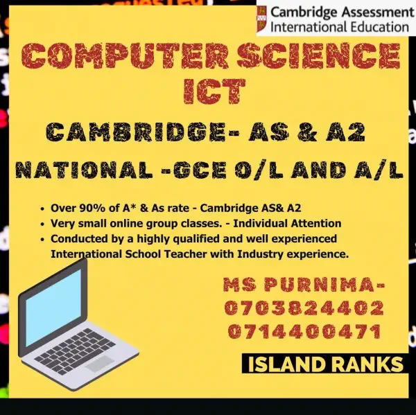 AS & A2 Computer Science classes | GCE AL, OL IT Classes