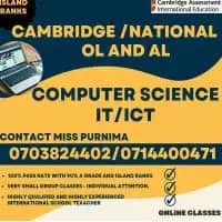 AS & A2 Computer Science classes | GCE AL & OL IT Classes1