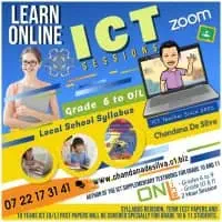 ICT Online Classes for Grades 6, 7, 8, 9, 10 & O/L