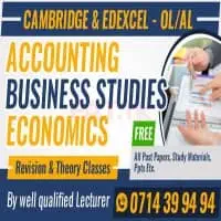 Accounting, Economics, BS - Edexcel / Cambridge