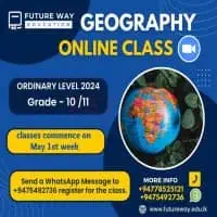 Geography Online Classes - O/L Grade 10/11