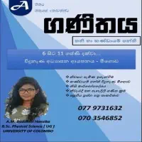 Grade 6-11 Maths - Online / Physical - Sinhala mediummt3