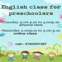 English Class for preschoolers