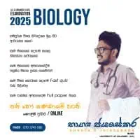 A/L Biology - Bhagya Jayasekara