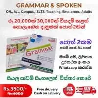 300 English lessons taught in Sinhala