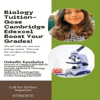 Edexcel (GCSE) / Cambridge (CIE) OL Biology & Human Biology