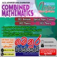 A/L Combined Maths Individual Classmt1