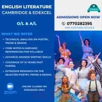 English Literature O-level and A-Level Cambridge and Edexcel