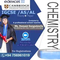 Chemistry Classes for Edexcel / Cambridge Chemistry IGCSE / IAL (London Syllabus)