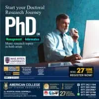 Start your Doctoral Research Journey - PhD in Management / Informatics