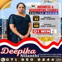 O/L Business and Accounting Studies - English Medium Classes