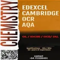 Chemistry - OL / AL Edexcel and Cambridge