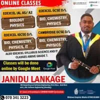 Online Classes - Biology, Chemistry, Physics