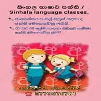 Sinhala and Mathematics Classes - Grade 1 to Grade 5mt2