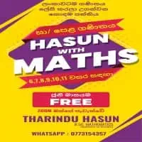 Mathematics Grade 6-11 - Tharindu Hasun