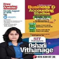 Business and Accounting Studies - Grade 10/11 - Oshadi Vithanage