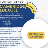 Biology, Chemistry, Physics - Edexcel and Cambridge