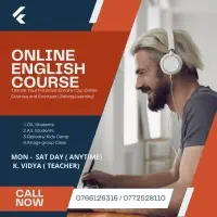 Online English Classes for O/L, A/L, Kids Camp (All age group) both individual and group classes