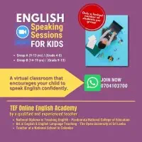 English Speaking Sessions for Kids