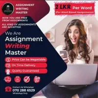 Assignment Writing Master - On Time Delivery