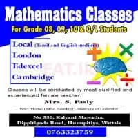 Mathematics classes - Local, London, Edexcel, Cambridge