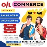 Commerce Classes for O/L Students