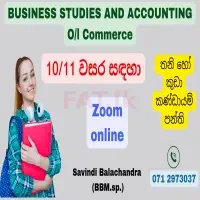 O/L Commerce - Business Studies and Accounting