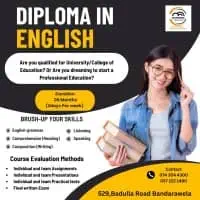 Diploma in English - பண்டாரவளை