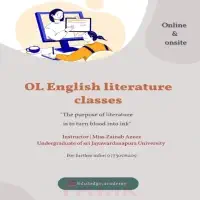 ඉංග්‍රීසි සාහිත්‍යය OL (දේශීය විෂය නිර්දේශය)