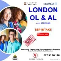 London Edexcel, Cambridge Grade 1 to O/L and A/L Classes