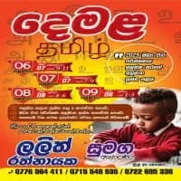 Tamil Language Classes - Grades 6, 7, 8, 9mt2