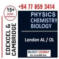 Physics Chemistry Biology Edexcel / Cambridge (London) AL / OL / Other Grades