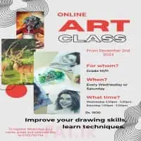 Online Art Classes (English & Sinhala medium)