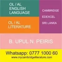 Cambridge, Edexcel OL, AL Literature, Language