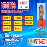 Grade 6 - Grade 13 (ICT Classes) / Online / Physical (@moratuwa) Sinhala / English Medium