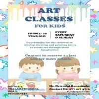 Art classes for age 4-12