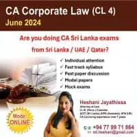 CA Corporate Law (CL 4) - 2024 June