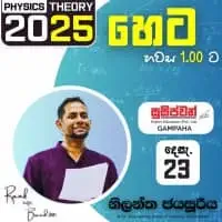 Nilantha Jayasuriya Physics
