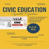 Civic Education Classes for G.C.E. O/Ls (2024/2025)