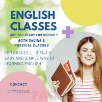 English Tuition for Grades 1, 2 and 3