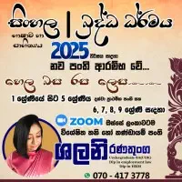 Sinhala teacher - Sinhala Language for Grades 6, 7, 8, 9 - Local Syllabus