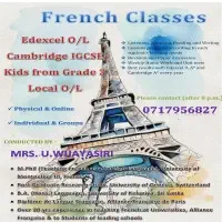 French Online / Physical classes Edexcel, Cambridge, Local, Grades 3-13