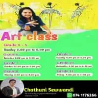 Art Classes - Grade 1 to 11 - Sinhala medium