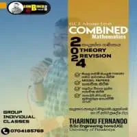 A/L Combined Mathematics - Tharindu Fernando