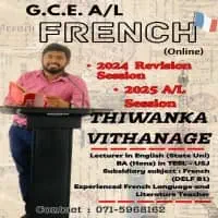 French - G.C.E Advanced Level 2024 and 2025