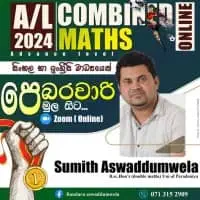 A/L Combined Maths - Sumith Asweddumwela
