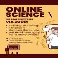 Online Science Classes - Grade 6 upwards