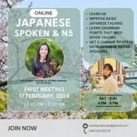 Japanese Spoken classes for beginners and N5 classes