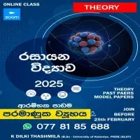 A/L Chemistry - Dilki Thashmila