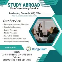 Study Abroad - Australia, Canada, UK, USA